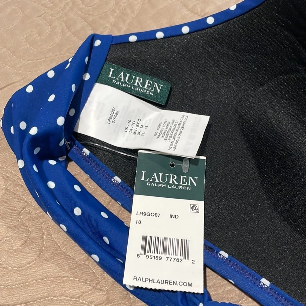 Lauren Ralph Lauren Bikini Top - Picture 8 of 9